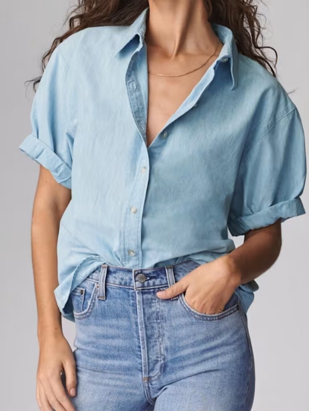 Denim Forum The Jane Shirt NWOT